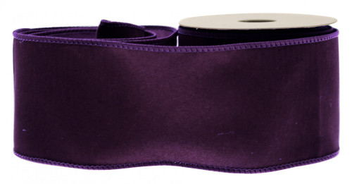 Purple Velvet Ribbon (100mm x 9m)