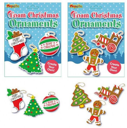 Make Your Own Christmas Foam Ornaments (Assorted)