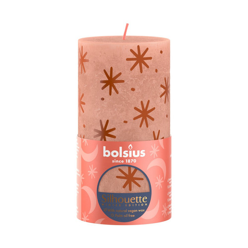 Bolsius Creamy Caramel Rustic Silhouette Candle (130mm x 68mm)