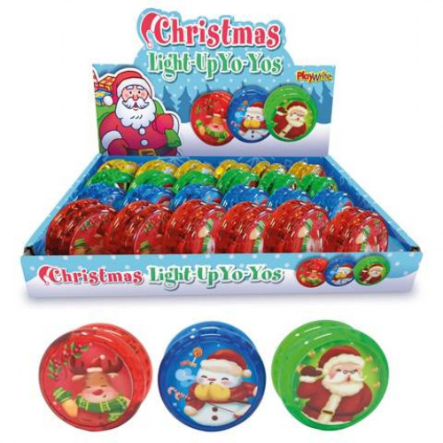 Christmas Light Up Yoyos (Assorted) Christmas Light Up Yoyos (Assorted)