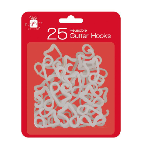 Plastic Gutter Hooks (Pack of 25) Plastic Gutter Hooks (Pack of 25)
