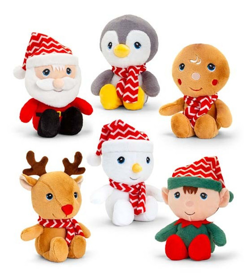 20cm Keeleco Christmas Beanie Pal (Assorted) 20cm Keeleco Christmas Beanie Pal (Assorted)