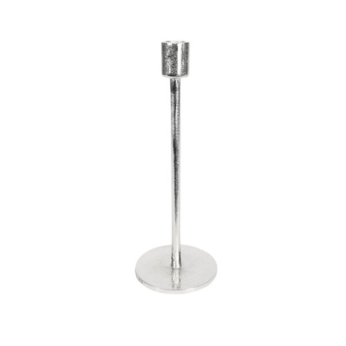 Tulip Covent Garden Candle Stick Raw Silver (H27cm)