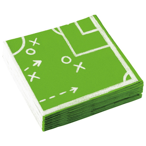 Kicker Party Luncheon Napkins (33cm)