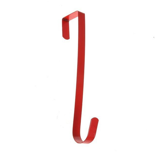 Wreath Hanger Red Metal Wreath Hanger Red Metal