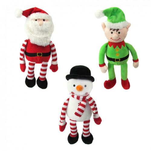 Christmas Sitting Plush Toys (assorted design) Christmas Sitting Plush Toys (assorted design)