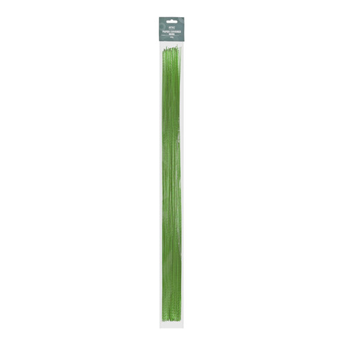 Apple Green Paper Covered Wire (0.9mm x 50cm)