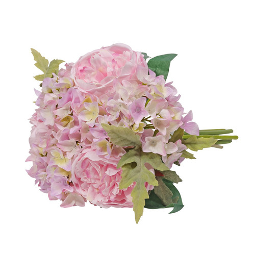 Aquitaine Peony Bouquet Pink (34cm)