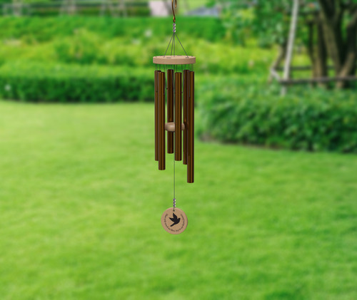 Memorial Wind Chime with Bronze Finish (81cm) Memorial Wind Chime with Bronze Finish (81cm)