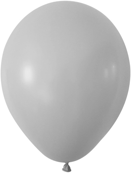 Grey Latex Balloon - 12 inch (Pk 100)