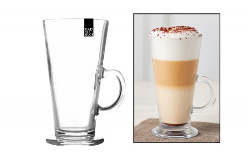 Glass Latte Mug (clear)