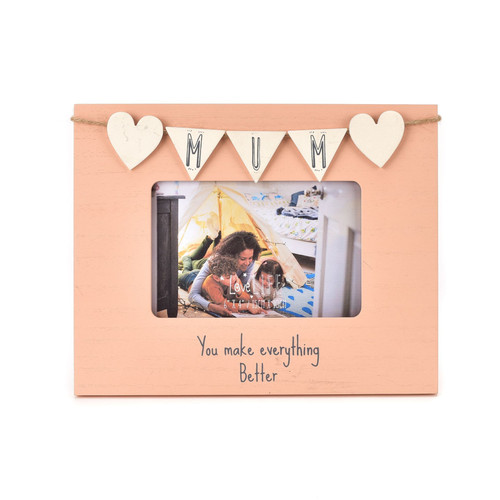 Mum Photo Frame (with bunting)