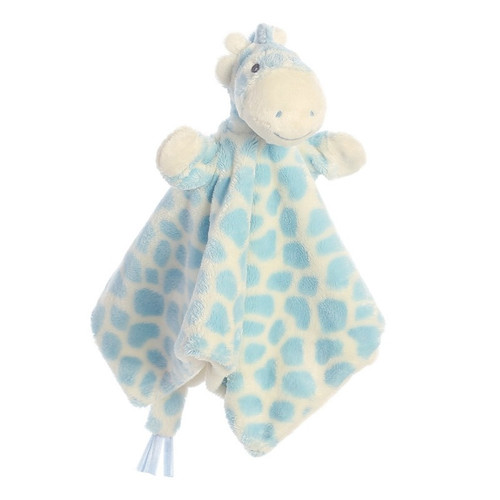 Gigi Giraffe Blue Finger Puppet Blankie Gigi Giraffe Blue Finger Puppet Blankie
