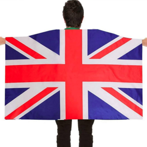 Wearable Union Jack Flag Wearable Union Jack Flag