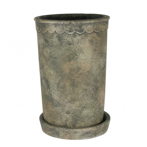 Large Cement Paysanne Planter Large Cement Paysanne Planter