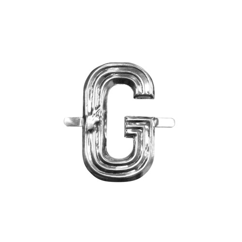 Aluminium Letter G (Pack 10)