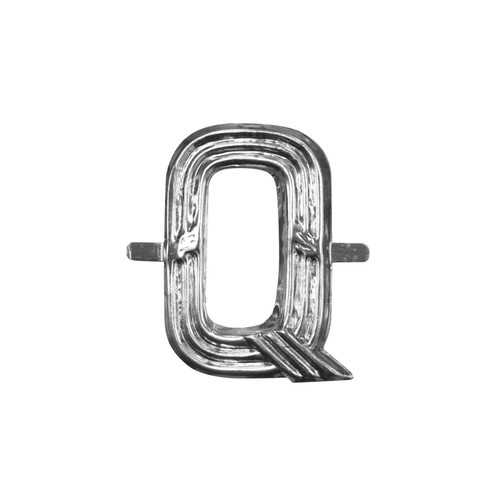 Aluminium Letter Q (Pack 10)