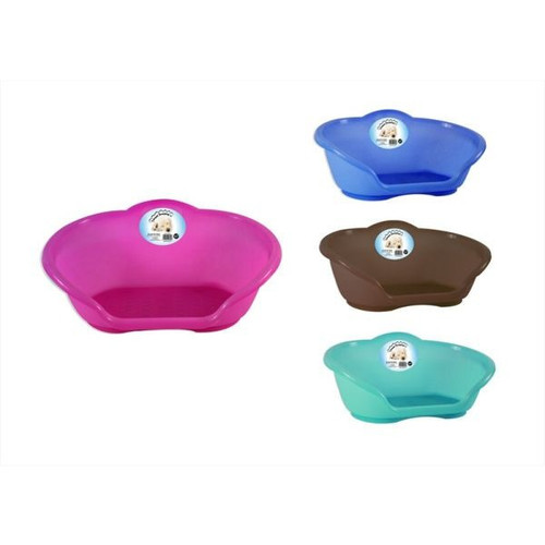 Small Plastic Pet Bed (Assorted Designs)
