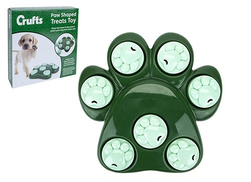 Crufts Paw Shape Treat Toy Crufts Paw Shape Treat Toy