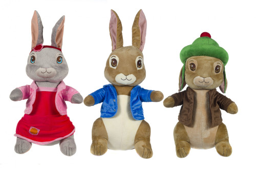 Peter Rabbit Plush Toy (3 Assorted)