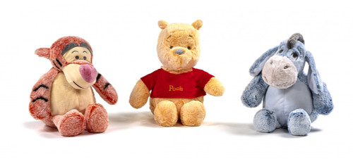 Snuggletime Winnie the Pooh Plush Toy (3 Assorted)