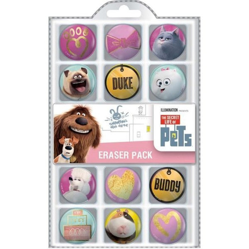 Secret Life Of Pets Novelty Erasers Secret Life Of Pets Novelty Erasers