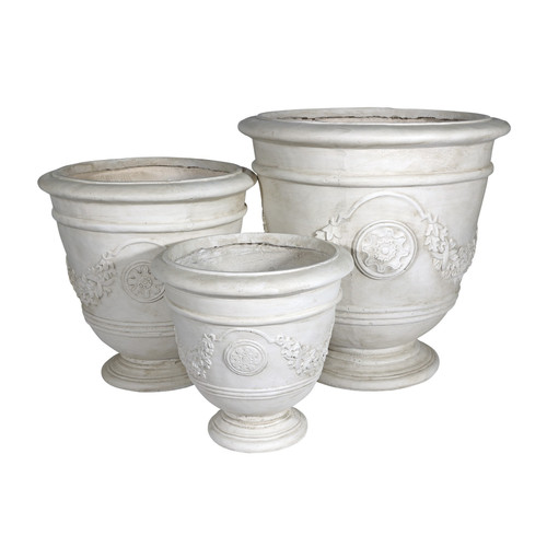 Hortus Versailles Cream Garden Planter (Set of 3) Hortus Versailles Cream Garden Planter (Set of 3)