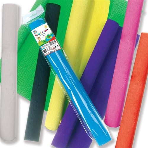 Activity 2m Crepe Paper - 4 Colours