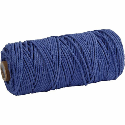 Thin Blue Cotton Twine - 320m reel