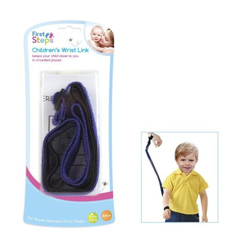 Child Wrist Link - Navy Blue from First Steps.
