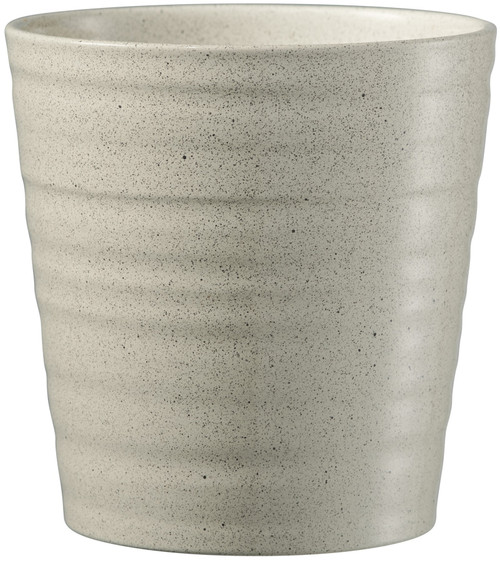 Cream Canberra Plant Pot (W16cm x H15cm) 