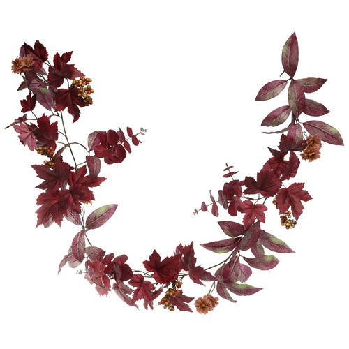 Glamis Burgundy Mix Garland (180cm) Glamis Burgundy Mix Garland (180cm)