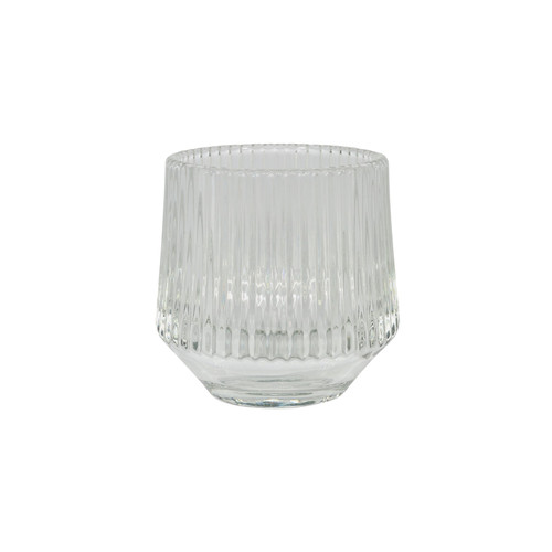 Rigel Ribbed Votive (8cm x 8cm) 