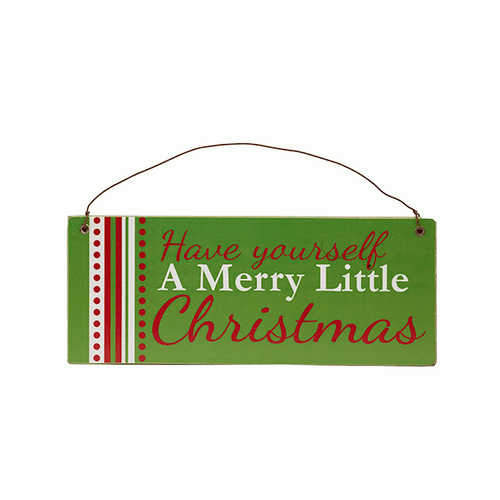 Christmas Wall Plaque - Merry Little Christmas Christmas Wall Plaque - Merry Little Christmas