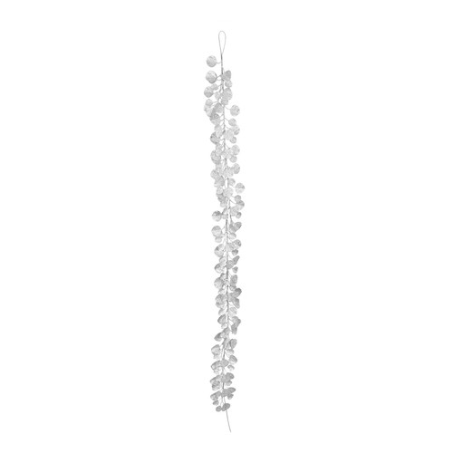 Silver Glitter Eucalyptus Garland (180cm) Silver Glitter Eucalyptus Garland (180cm)