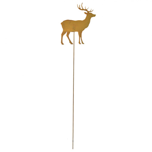 Rustic Stag Garden Stake (63cm)