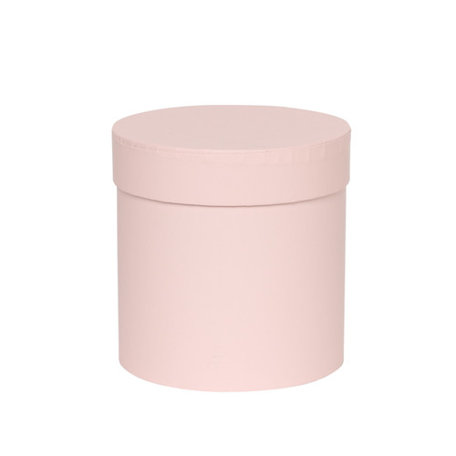 Soft Pink Hat Box (D13cm x H14cm)