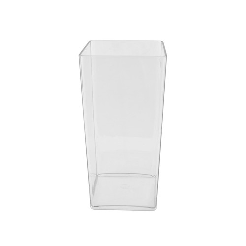 Clear Acrylic Square Vase (Dia14.5 x H30cm) Clear Acrylic Square Vase (Dia14.5 x H30cm)