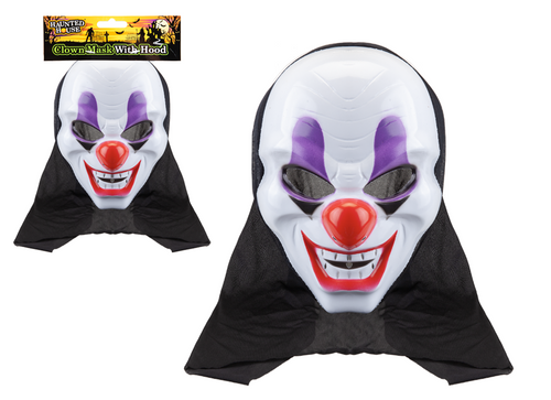 Clown Mask with Hood Clown Mask with Hood