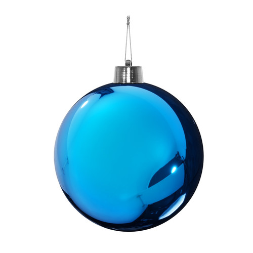 Blue Shiny Shatterproof Bauble (25cm) Blue Shiny Shatterproof Bauble (25cm)