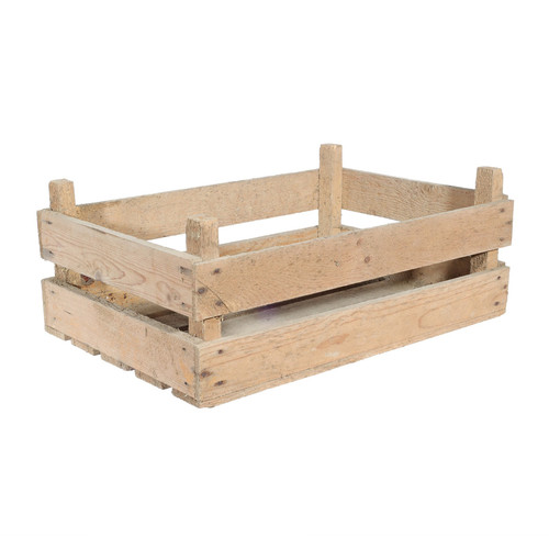 Two Bar Wooden Crate