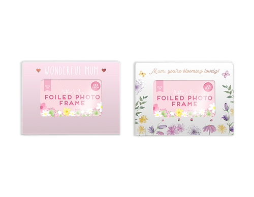 Mothers Day Foiled Photo Frame (Assorted Designs) Mothers Day Foiled Photo Frame (Assorted Designs)