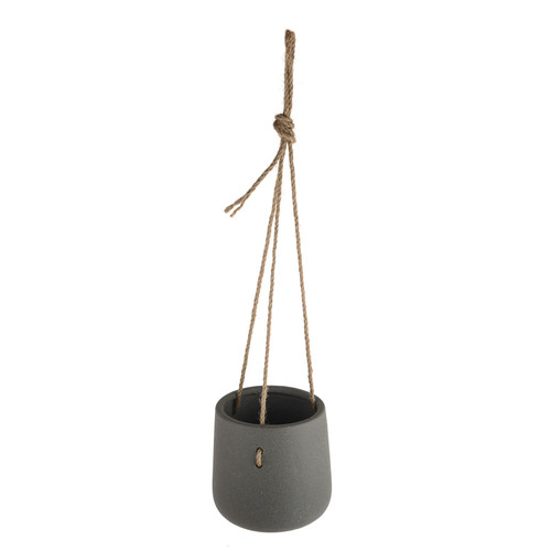 Grey Ceramic Hanging Pot (13cm)