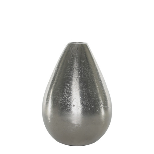 Silver Poseidon Tear Drop Vase (H17 x Dia12.5cm) Silver Poseidon Tear Drop Vase (H17 x Dia12.5cm)
