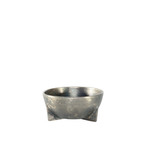 Antique Silver Poseidon Bowl (H6.5 x Dia14cm)