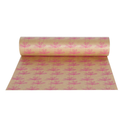 Hot Pink Amelia Kraft Paper