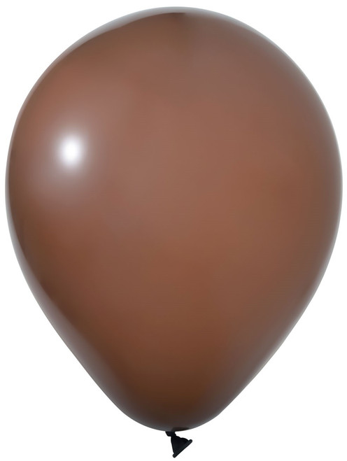 Brown Latex Balloon 12inch (Pack of 100)