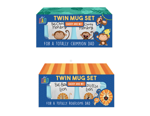 Daddy and Mini Me Mug Set (Assorted Designs) Daddy and Mini Me Mug Set (Assorted Designs)