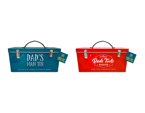 Dads DIY Tools Tin (Assorted Designs)