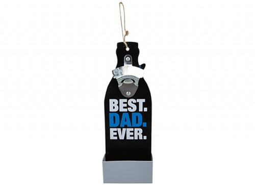 Best Dad Ever Wall Bottle Opener (28cm) Best Dad Ever Wall Bottle Opener (28cm)
